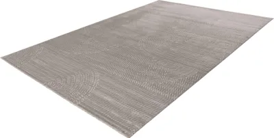 Produktbild von Pierre Cardin Tropez Vloerkleed 80x150 cm Silber Modern Japandi Design mit 3D-Effekt