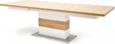 Produktbild von Esstisch BRASILIA-05 mit Tischplatte in Grandson Oak Nb., ausziehbar auf 280cm - B/H/T: 180-280/77/100cm