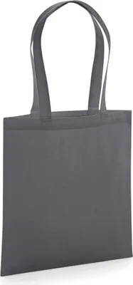 Image de Westford Mill W261 | Organic Premium Coton Tote 38 x 42 cm - Couleur : Graphite - Taille : One Size