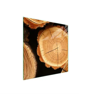 Produktbild von Glasschutzplatte Für Herd 50X52 Holz