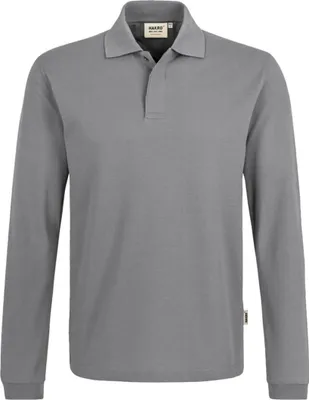 Produktbild von HAKRO Longsleeve-Poloshirt HACCP Mikralinar® 821, titan, L