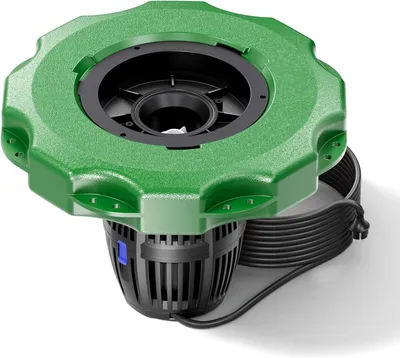 Image de Fontaine flottante COP-10000 pour bassins de jardin, débit de 20 000 litres/heure, fontaine d'aération de 90 W pour bassins dans les jardins et les ruisseaux, fontaine d'une hauteur de 1 mètre pour les bassins