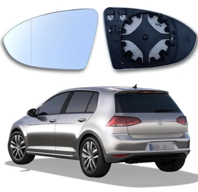 Obrázek produktu pro Solidchoice - Zrcátka do vozů VW Golf 7, retro design, levá strana