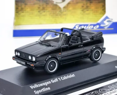 Produktbild von Volkswagen Golf I Cabriolet Sportline 1992 - černá SOLIDO 1:43
