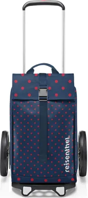 Produktbild von Reisenthel "reisenthel Einkaufsroller Citycruiser dots red Tasche + Rack"