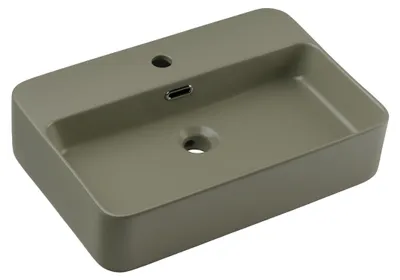 Produktbild von Comad TRUST 2 Aufsatzwaschbecken Oliver Green 55x38x12 cm