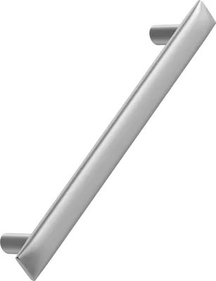Produktbild von Furnipart Möbelgriff Flow Breite 196mm - Schrankgriff LA 160mm elegant, Zinkdruckguss Edelstahl-Effekt