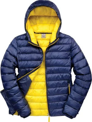 Produktbild von Result Urban - "Snow Bird" Steppjacke für Herren PC6679 (XXL) (Marineblau/Gelb)
