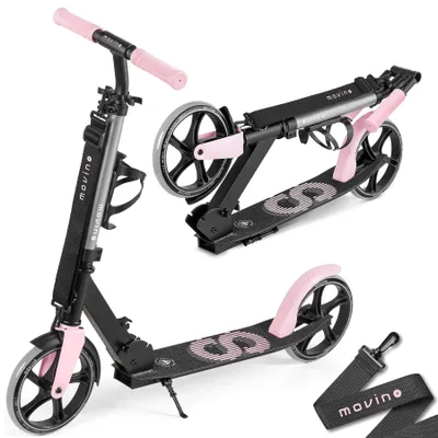 Produktbild von MOVINO INFINITY Scooter, Kinderroller, 3,5 kg, 200-mm-Räder, 5–14 Jahre (Rosa)