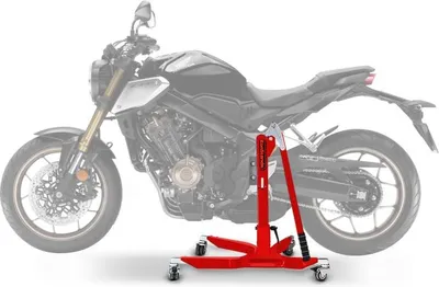 Produktbild von CS Power Classic-Zentralständer für Honda CB 650 R 19-25 Rot