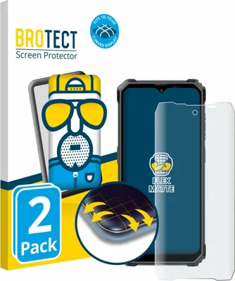 Produktbild von 2x BROTECT Fullscreen Schutzfolie für Blackview BL7000 Displayschutz Folie Fullcover Matt Entspiegelungsfolie