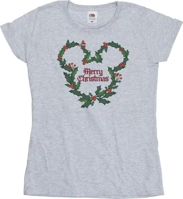 Produktbild von Disney - "Merry Holly" T-Shirt für Damen BI33551 (L) (Grau)