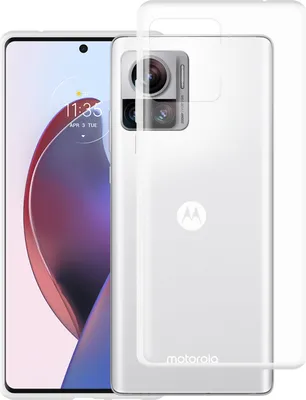 Produktbild von Hülle Motorola Edge 30 Ultra Schutzhülle - Cazy - Transparant