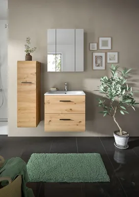Produktbild von Badezimmer-Set >Ice< in artisan oak - 105x185x46cm (BxHxT)