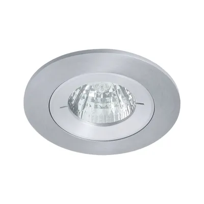 Produktbild von Paulmann 99807, Badezimmer, Schlafzimmer, Wohnzimmer, Aluminium, rund, Aluminium, Transparent, GU5.3