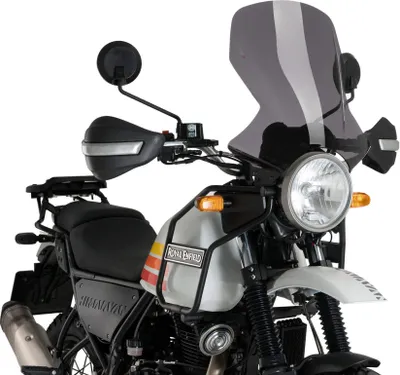 Produktbild von PUIG 21463F Tourenscheibe passend fuer ROYAL ENFIELD HIMALAYAN 410 Stark getönt