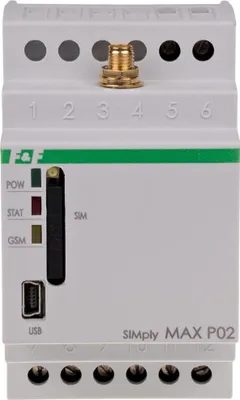 Image de Relais de télécommande GSM CLIPde porte SIMPLY MAX-P02 F&F 7223
