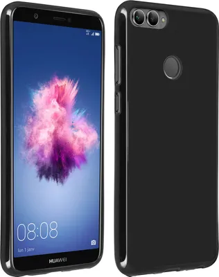 Produktbild von Avizar, Gelhülle Backcover für Huawei P Smart, Schwarz