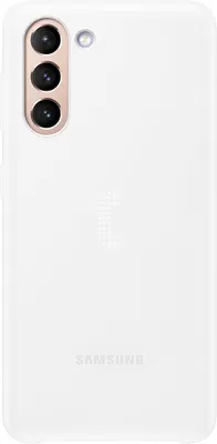 Image de Coque pour Samsung Galaxy S21 5G Smart LED Blanche Samsung