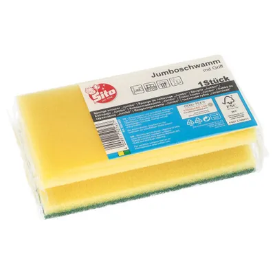 Immagine prodotto di Papstar spugna jumbo quadrata 41x15x85mm 1 confezione