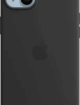 Image de coque en silicone pour iPhone 14 Plus avec MagSafe - Minuit