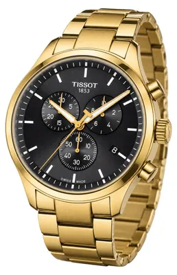 Image de Tissot Chrono XL Classic 45 mm Cadran noir Quartz
