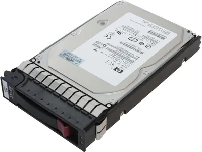 Produktbild von Hewlett Packard Enterprise HPE Single Port - Festplatte - 300GB - Hot-Swap - 3,5" (8,9 cm) - SAS - 15000 rpm (431944-