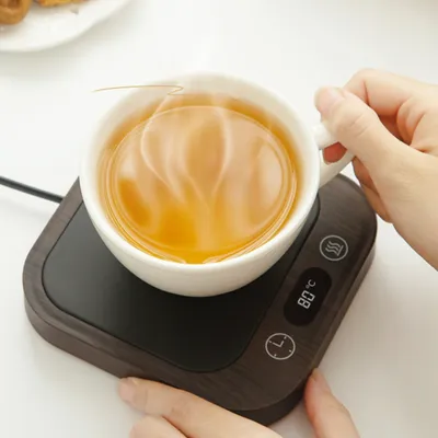 Produktbild von Flaschenwärmer & Babykostwärmer, Untersetzer, Wärmeplatte, Getränke wärmer, Tassenwärmer, elektrischer Becher wärmer, für Kaffee, Milch, Tee, Speisen