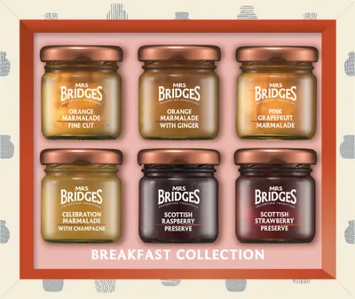Produktbild von Mrs. Bridges Breakfast Collection Mini Pack Frühstücksauswahl 6x42g