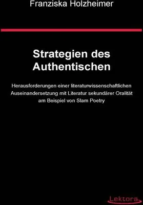 Produktbild von Strategien des Authentischen