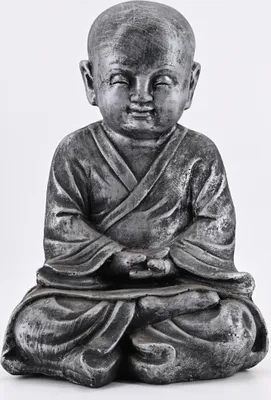 Produktbild von Buddha Statue Meditation sitzend 43 cm