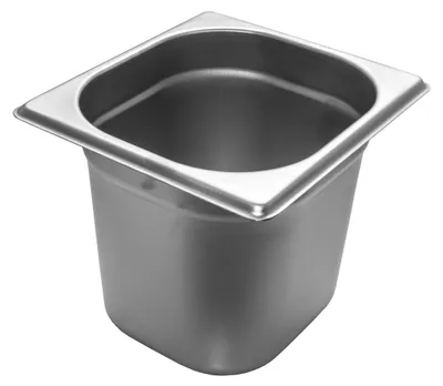 GN 1/6 Gastronormbehälter GN-Behälter Edelstahl 2,4 Liter Tiefe 150mm
