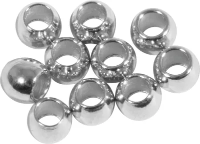 Produktbild von Metall Abstandsperle Silber