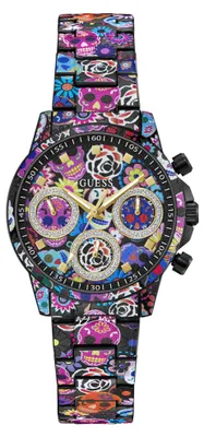 Produktbild von Guess Damen Uhr Armbanduhr CALAVERTA GW1107L7 Edelstahl
