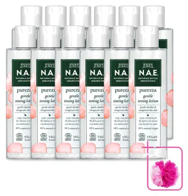 Zdjęcie produktu dla 12 sztuk toniku N.A.E. - Oczyszczający i nawilżający - 200 ml - Opakowanie ekonomiczne