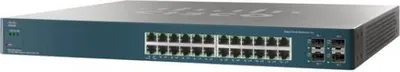 Productafbeelding van Cisco ESW-540-24P: Beheersbare Ethernet-switch met 24 poorten - 24 x PoE - 4 x uitbreidingsslots - 10/100/1000Base-T - PoE-poorten