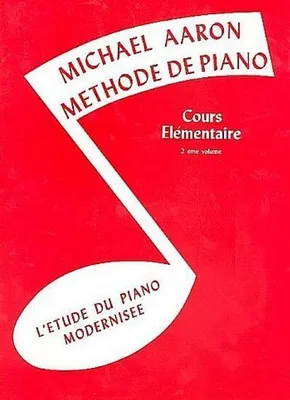 Produktbild von Michael Aaron Piano Course, Bk 2: French Language Edition