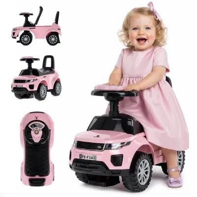 Obrázok produktu pre Šmykľavé auto Šmykľavé vozidlo Detská hračka do auta od 1 roka svetlo ružová Sun Baby