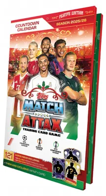 Obrázok produktu pre Match Attax 2026 Advent Calendar: Topps Football Card Ornaments