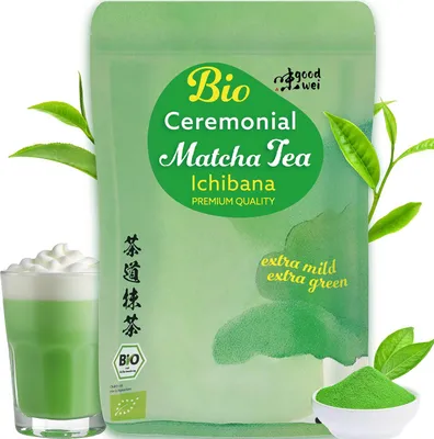 Obrázok produktu pre Ceremoniální Matcha Ichibana – prvá úroda z ekologického poľnohospodárstva, 100g