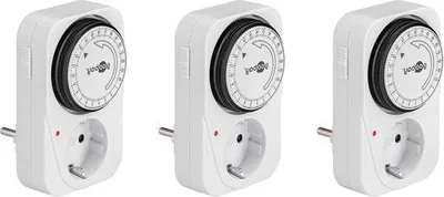 Obrázek produktu pro Mechanická časovaná zásuvka 3500 W s 15minutovým intervalem