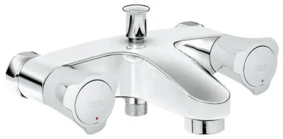 Produktbild von GROHE Costa L Wannenarmatur (Wandmontage, Aufputz, ohne S-Anschluss), silber, 25