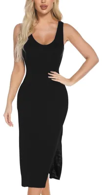 Imagen del producto de Camisón para mujer - Diseño y con espalda descubierta y encaje - Negro