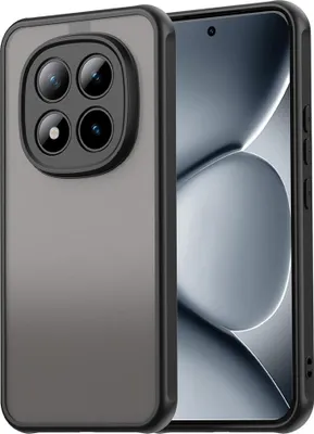 Obrázek produktu pro Pouzdro pro Xiaomi Redmi Note 15 Plus / Xiaomi Poco M8 - Zadní kryt Phonesta AirFrost Poloprůhledné - Matné černé