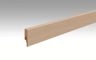 Produktbild von Meister | 2,38 m | Hellbraun 20 PK Sockelleiste Profil Stieleiche Pure 6985, Dekorleiste, Fussleiste, Parkettleiste, Fussbodenleiste, Wandanschlussleiste, Montageleiste