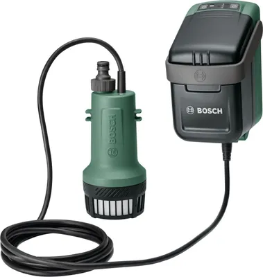 Produktbild von Bosch Akku-Tauchpumpe GardenPump 18 18V 2,5 Ah mit Akku & Ladegerät