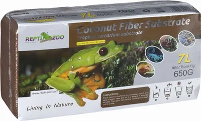 Image de Repti-Zoo Tapis en fibres de coco 8 l Repti-Zoo