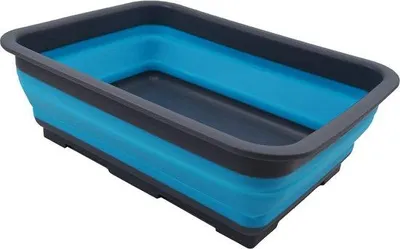 Produktbild von Famanu Faltbare Schüssel 7 Liter - Grau/Blau