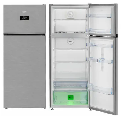 Immagine prodotto di Beko RDNG455E40XBN frigorifero con congelatore Libera installazione 406 L Argento