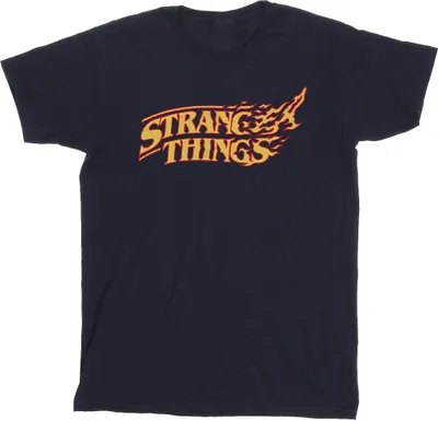 Produktbild von Netflix - "Stranger Things" T-Shirt für Herren BI45827 (L) (Marineblau)